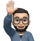 Yash's memoji, waving